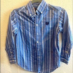 Chaps Boys Casual Dress/Shirt Size S (8)
